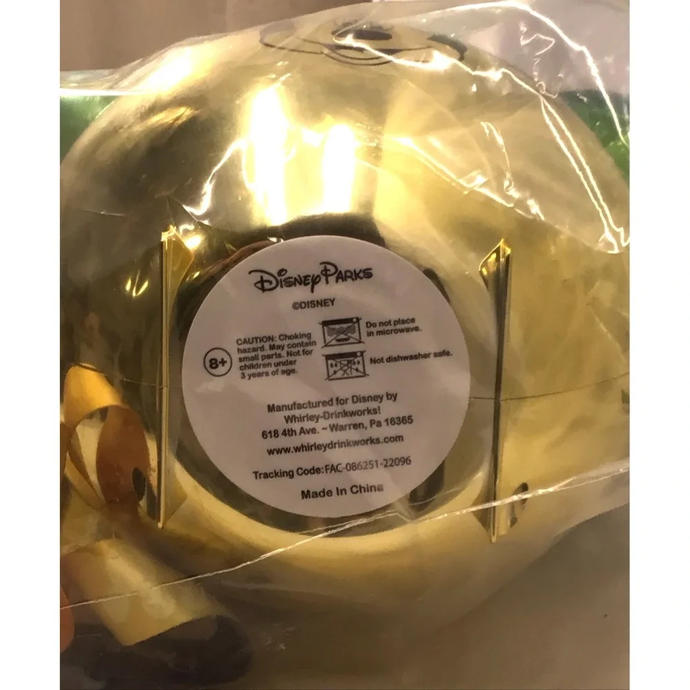 Disney Parks Mickey Mouse‎ Metallic Ombre Balloon Popcorn Bucket Backpack Purse